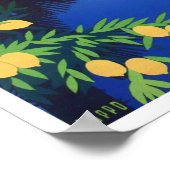 トルボレガルダ湖イタリアのヴィンテージ旅行ポスター ポスター (角)