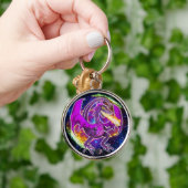 トルマリン・コズミックドラゴン キーホルダー (手)