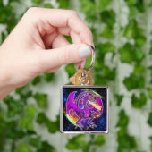 トルマリン・コズミックドラゴン キーホルダー (手)