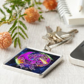 トルマリン・コズミックドラゴン キーホルダー (側面)