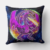 トルマリン・コズミックドラゴン クッション (裏面)