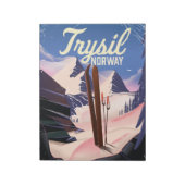 トルユシル ノルウェー スキー ノートパッド (回転)