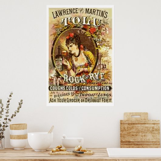 「トルロックとライ麦」 ポスター (キッチン)