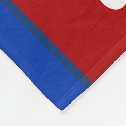 トルンパー高校トロイアの毛野社WI フリースブランケット (角)