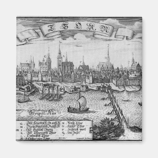 トルン(ポーランド) マグネット (正面)