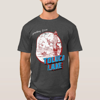 トルーカレイクの女の子家族の男の子 Tシャツ