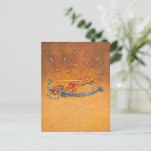 トルーサイトのクロスボウ ポストカード (スタンド正面)