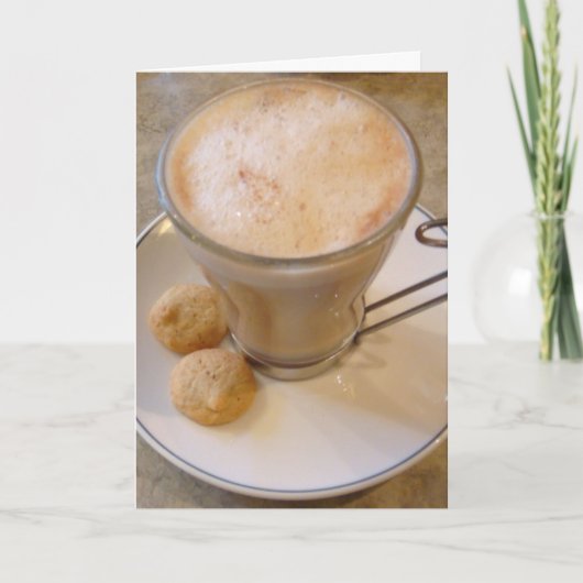 トルージクラシックロのコーヒーカップ カード (正面)