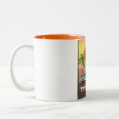 トルーズデールビバリーヒルズカリフォルニア ツートーンマグカップ (左)