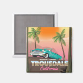 トルーズデールビバリーヒルズカリフォルニア マグネット (正面/裏面)