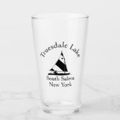 トルーズデールレイクセイボートタンブラーガラス タンブラーグラス (正面)