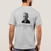トルーマンおよび引用文の背部 Tシャツ (裏面)
