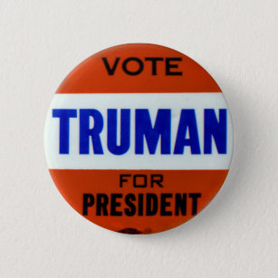 トルーマンのためのヴィンテージのトルーマンのキャンペーンボタンの投票 缶バッジ