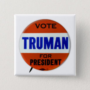 トルーマンのためのヴィンテージのトルーマンのキャンペーンボタンの投票 缶バッジ