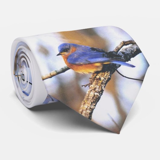 トルーマンのブルーバードのミズーリの州鳥氏 ネクタイ (ロール)