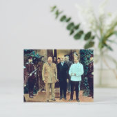 トルーマン大統領とヨセフ・スターリン ポストカード (スタンド正面)