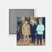 トルーマン大統領とヨセフ・スターリン マグネット (正面/裏面)