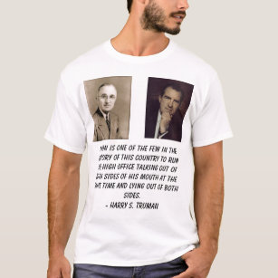 トルーマン、ニクソン、リチャード、ニクソンは少数の1才…です Tシャツ