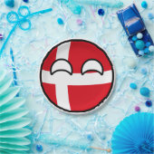 トレおもしろいンドオタク系のデンマークCountryball ペーパープレート (パーティー)