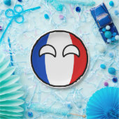 トレおもしろいンドオタク系のフランスカントリーボール ペーパープレート (パーティー)