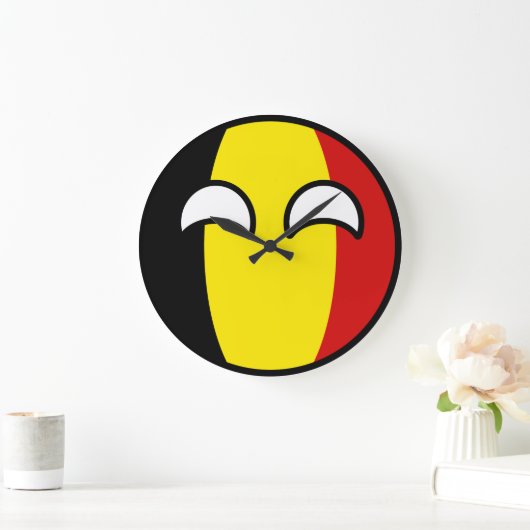 トレおもしろいンドオタク系のベルギー ラージ壁時計 (ホーム)