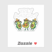 トレアミゴスアボカドスグアックチンコデマヨフィエスタメックス シール (シート)