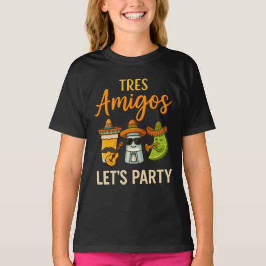 トレアミゴステキラソルトライムシンコデマヨ Tシャツ (正面)