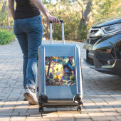 トレイお洒落ハウスビニールステッカー シール (スーツケースインサイチュ)