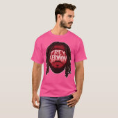 トレイサーモンプレイヤーシルエット Tシャツ (正面フル)
