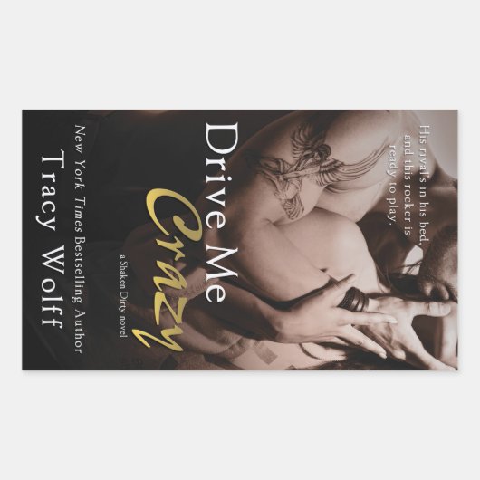 トレイシー熱狂する・ウォルフで私を追う 長方形シール (正面)