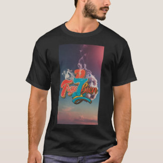 トレイビエンレトロ – 未来的コラージュ Tシャツ