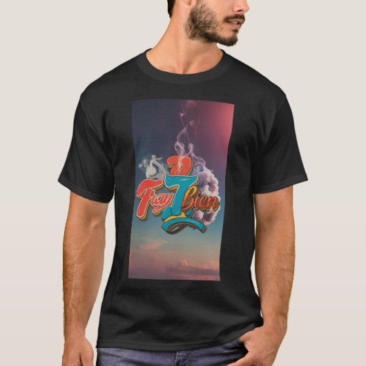 トレイビエンレトロ – 未来的コラージュ Tシャツ (正面)