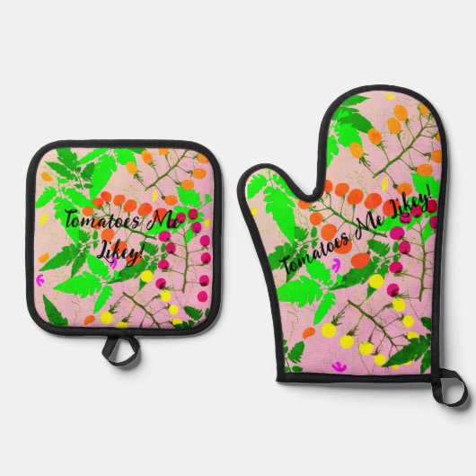 トレイベット 鍋つかみ&鍋敷きセット (正面)