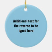 トレイルおよび地形サイクリング用マウンテンバイクロゴ セラミックオーナメント (裏面)