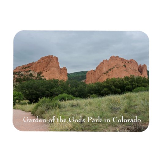 トレイルに沿ったモノリス神の庭 マグネット (横)