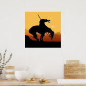 トレイルのシルエットポスターの最後 ポスター (キッチン)