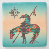 トレイルの石コースターの終わり ストーンコースター (正面)