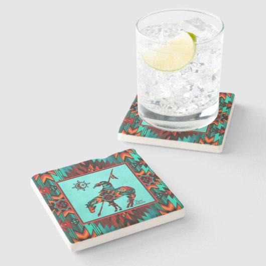 トレイルの石コースターの終わり ストーンコースター (横)