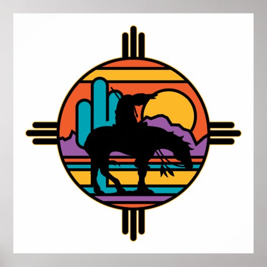 トレイルの終わり先住民アメリカインディアン ポスター (正面)