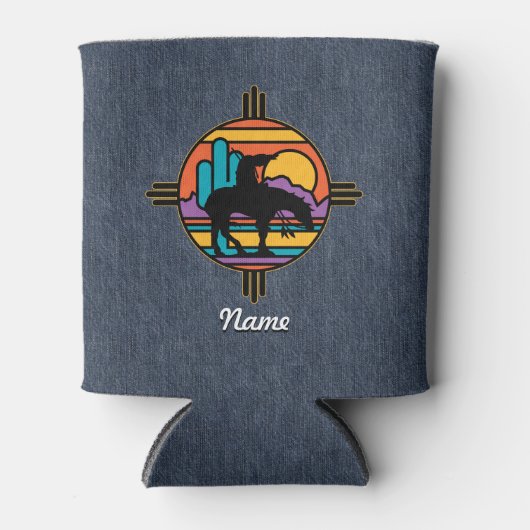 トレイルの終わり先住民アメリカインディアン 缶クーラー (正面)