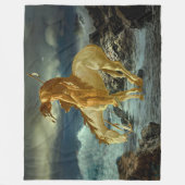 トレイルの終わり フリースブランケット (正面)