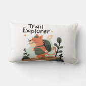 トレイルエクスプローラーキャット – Lumbar枕 ランバークッション (裏面)