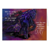 トレイルオブスターズホース悔やみや弔慰 (正面横)