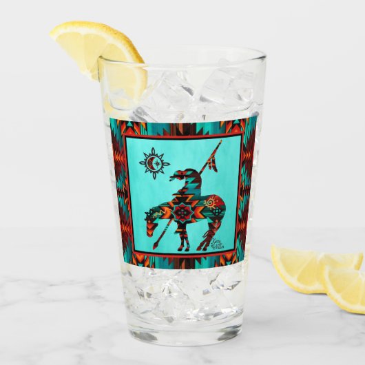 トレイルガラスのカップの端 タンブラーグラス (アイス正面)