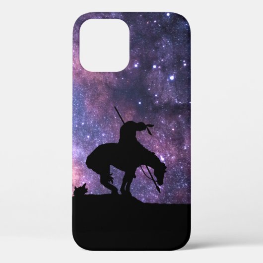 トレイルシルエットの端のIPhoneケース Case-Mate iPhoneケース (裏面)