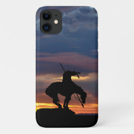 トレイルシルエットの端のIPhoneケース iPhone 11 ケース