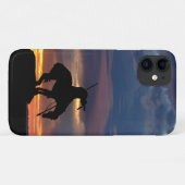 トレイルシルエットの端のIPhoneケース Case-Mate iPhoneケース (裏面(横))