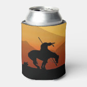 トレイルシルエットの終点 缶クーラー (缶正面)
