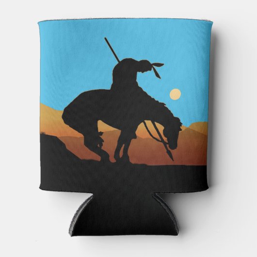 トレイルシルエットの終点 缶クーラー (正面)