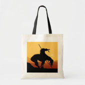 トレイルシルエットトートバッグの端 トートバッグ (正面)